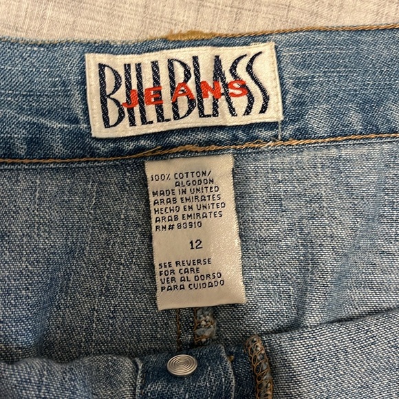 Vintage Bill Blass denim maxi skirt - Picture 4 of 9